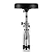Flexzion Drummer Throne - Padded Drum Stool for Adults & Kids with Adjustable Height - Round Top Drummer Chair Seat with Foldable Tripod & Anti-Slip Rubber Feet for Beginner & Professional Musician