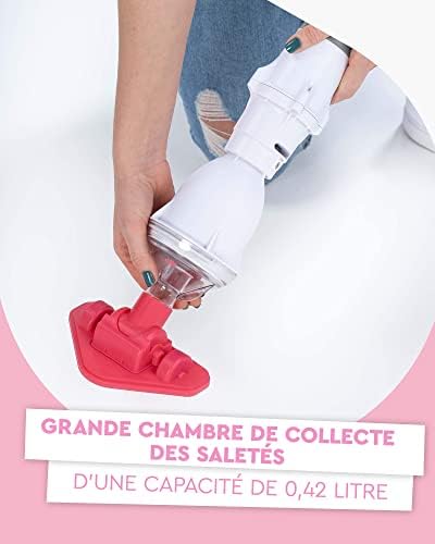 Aspirateur de Piscine BC02 | Nettoyage Efficace des piscines Hors Sol Jusqu’à 10 m³ | Fonctionnement sans Fil pour Une liberté Totale de Mouvement | Puissance d’Aspiration élevée
