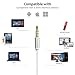 Antopos In-ear Earbuds Earphones with Mic and Remote Control for iPhone iPad Samsung and More