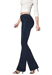 Hybrid & Company Women's Skinny Bootcut Stretch