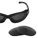 Revant Replacement Lenses Compatible With Wiley X Airrage, Polarized, Stealth Black