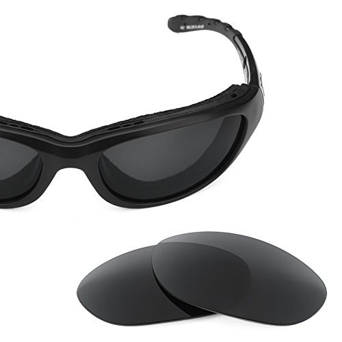Revant Polarized Replacement Lenses for Wiley X AirrageStealth Black