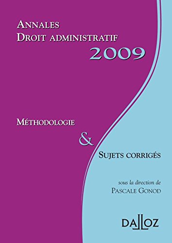 Droit administratif, 2009