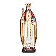 12" Cristo Rey Statue Christ The King Statue Religious Sculpture Home Decor