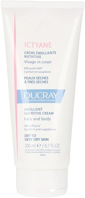 Ducray Ictyane Emollient Nutritive Cream 200 ml Face & Body