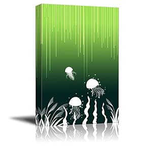 wall26 Canvas Wall Art Scenery Under The Starry...