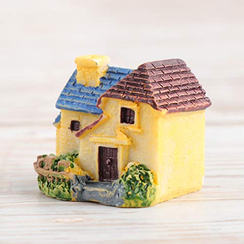 WINOMO 4pcs Dollhouse Bonsai Handwerk Miniaturgarten Harz Landschaft DIY Villa Decor – Bild 6