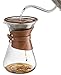 Dowozesi OS-4041 Carafe w Leather Collar (6 Cup), Clear-682