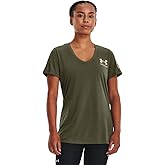Under Armour Womens Freedom Tech Short Sleeve V-Neck T-Shirt
