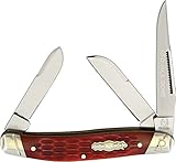 Rough Rider Stockman Red Picked Bone RR1682