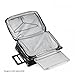 Briggs & Riley Baseline Softside Medium Checked Luggage with wheels. Expandable 2-wheeled luggage with Compression Packing System, Black, 25 inch