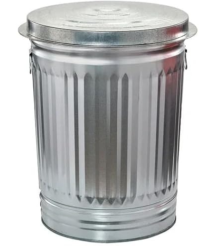 Amazon.com: WITT Industries WHD24C Galvanized Garbage Can, 24