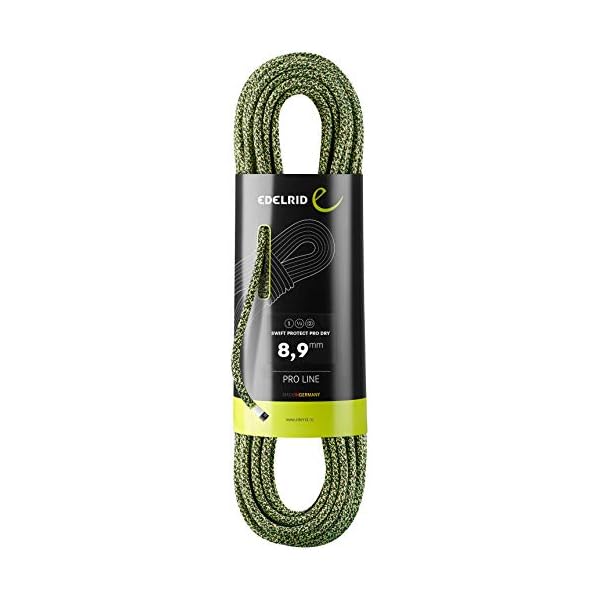 EDELRID Swift Protect Pro Dry Seil 8,9mm x 70m grün 2022 Kletterseil