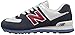 New Balance Men's 574S Sport Sneaker,navy/chili pepper,10.5 D US