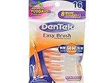 DenTek Easy Brush Interdental Cleaners, Mint 16 ea ( Pack of 1 )