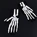 Tinksky Halloween Skeleton Gloves Long Arm Full Finger Gloves Costume Cosplay Party Halloween Costumes 1 Pair