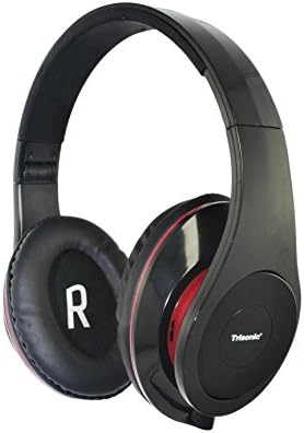 SonitekYK717 Noise-isolating Foldable and Lightweight Over-ear Stereo Headphones with Microphone-Black
