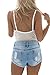Rokiney Women Sexy Spaghetti Strap Floral Embroidery Sheer Mesh Bodysuits Tops