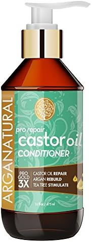 Arganatural Gold Pro Repair Castor Oil Conditioner 16 Fluid Ounce