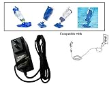 UpBright 12V AC/DC Adapter Compatible with Water Tech 10V Pool Blaster Max CG Millennium Eclipse XL PBA099 PBA099L TL02-128025U WTPBA099 Battery Powered Vacs Max HD ivac M3 M2 Vacuum Cleaner Charger