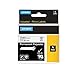 DYMO RhinoPRO Industrial-Strength Permanent Adhesive Fabric Label Tape, 1/2-inch, 18-foot Cassette, White (18483) primary