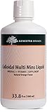 Genestra Brands - Colloidal Multi Mins Liquid - Multi Mineral Formula in Liquid Form - 33.8 fl. oz.