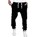 Men Pants,Baomabao Summer Tideway Leisure Clothing Casual Jogger Pants (L, Black)
