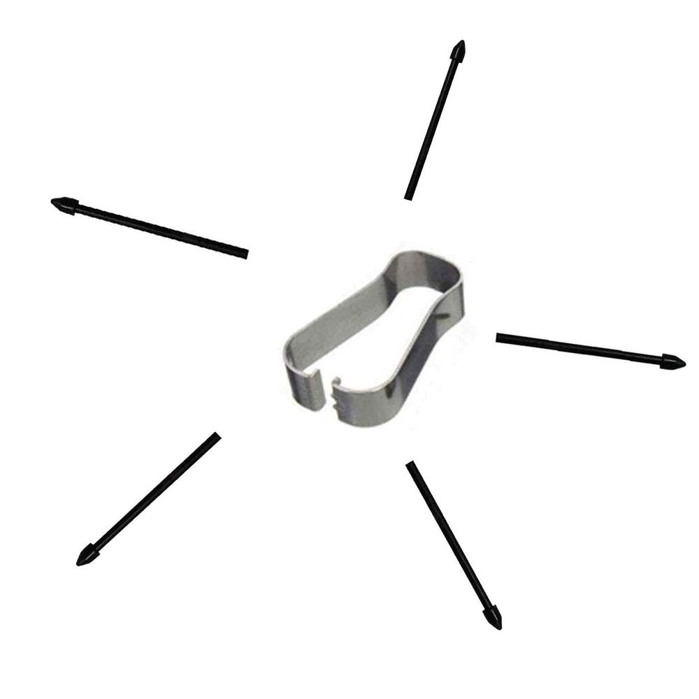 Snailcanfly 5X Replacement Nibs for Samsung Galaxy Note20 N980 5G N981 / Note 20 Ultra N985 5G N986 All Versions/Tab S7 T870 / S7+ Plus T970 Touch Stylus Pen Tips black