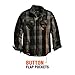 HARLEY-DAVIDSON Official Men's Appliqué Plaid Slim Fit Shirt, Plaid