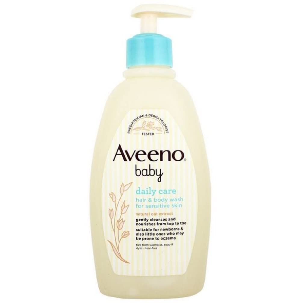 Aveeno Baby Daily Care Baby Hair & Body Wash, 500ml
