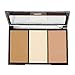 BYS Contour Trio - Lift, Contour, and Highlight Palette, 3-Color Shade Compact Makeup Set, Beauty Contouring Kit - Sweet