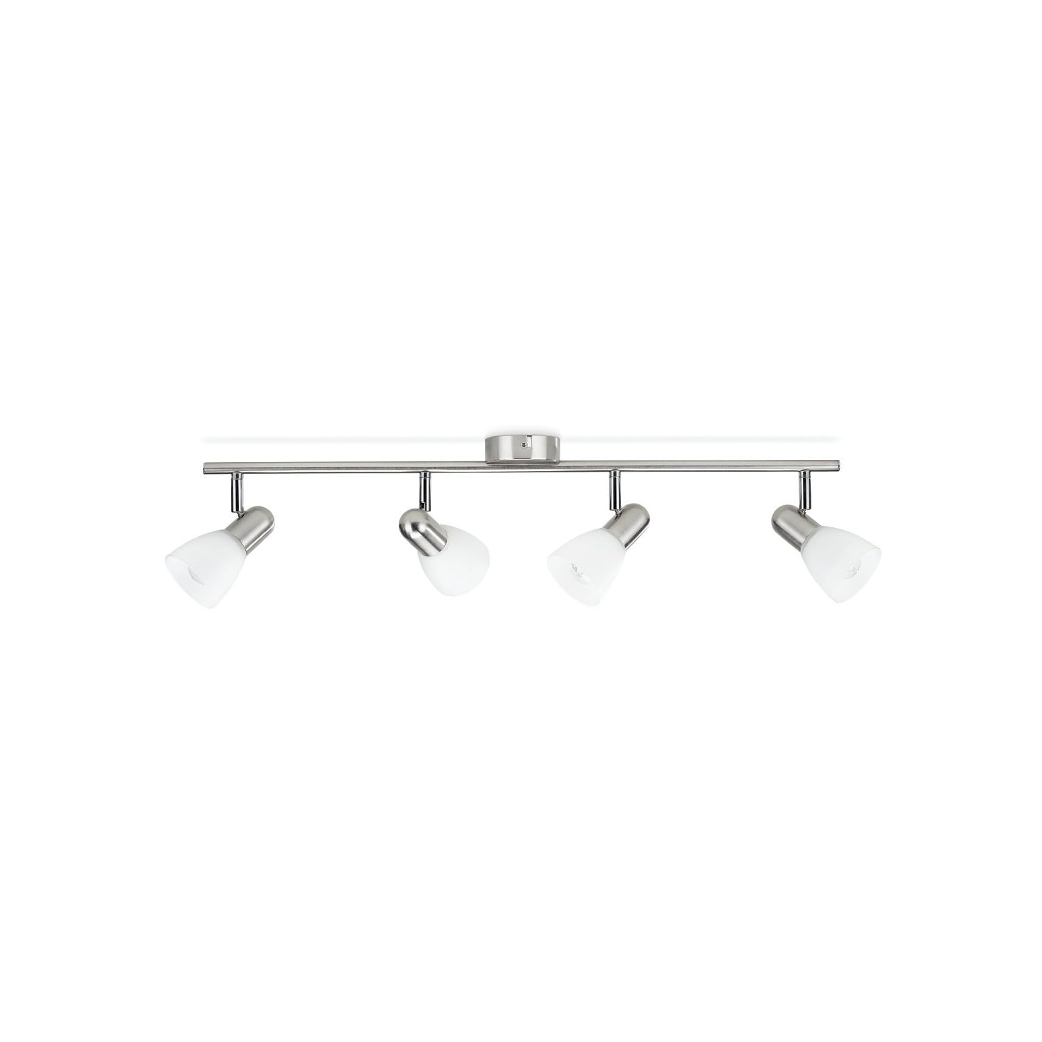 Philips E14 Essentials Burlap Spot Bar/Tube Light, Nickel