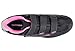Tommaso Pista Women's Road Bike Cycling Spin Shoe Dual Cleat Compatibility - Black/Pink - 41