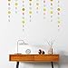 Hangnuo Circle Dots Paper Garland Backdrop Banner for Wedding Baby Shower Decoration - Pink, Mint, Glitter Gold, Small