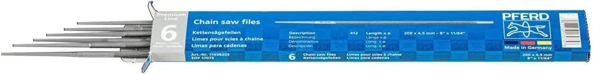 'Horse 11041203 Chainsaw Files "Premium 200X5, 5 mm