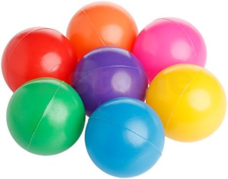 babybayno 100 pcs Colorful Ball Fun Ball Soft Plastic Ocean Ball Baby Kid Children Toy Swim Pit Toy