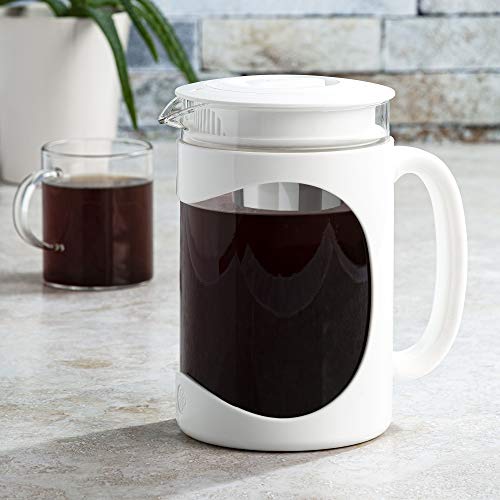 Primula Burke Deluxe Cold Brew Iced Coffee Maker, Comfort Grip Handle