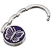 TOOGOO(R) Purple Butterfly Purse Handbag Hook Folding Hanger