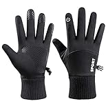 Guantes de Pantalla Táctil Guantes Cálidos A Prueba de Viento Guante Escalada An