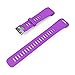 ULT-unite Band for Garmin Vivosmart HR, Garmin Vivosmart HR Replacement Soft Silicone Bracelet Sport Strap Wristband Accessory (Violet)