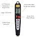 Kacebela Digital Meat Thermometer, Instant Read BBQ Fork Thermometer for Grilling Food Thermometers with LED Screen and Long Fork, Best for Cooking, Outdoor Barbecue and Grilling