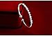 Holiday sale deep discount 25% off Merdia Women's Sterling Silver Transfer beads Cuff Bracelet Bangle with Open Design