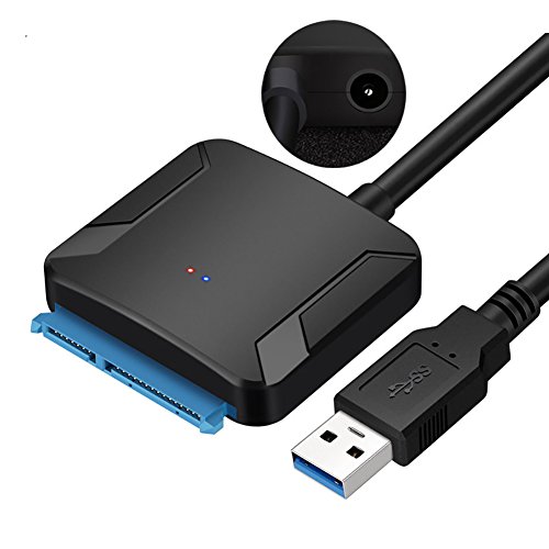 Shentesel SATA to USB 3.0 2.5/3.5 HDD SSD Hard Drive Disk Converter Cable Line Adapter - Black - Thumbnail 6