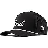 Branded Bills Dad Script 5 Panel Rope, Lightweight, Comfortable Baseball Cap