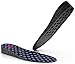 LiftKits Women's 1 Inch Shoe Lift Inserts, Black/Pink, Medium/6-12 M US,