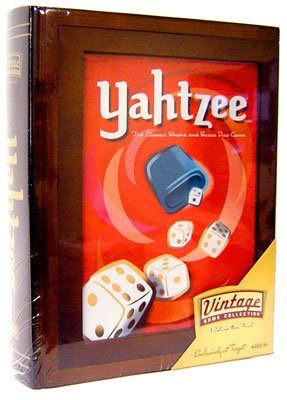 Library Yahtzee Vintage Book Game
