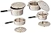 Darice Party Supplies, Miniature Silver Stovetop Cookware, 8 Each