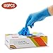Disposable Gloves for Kids, Kids Nitrile Gloves for 7-14 Years Students - Powder Free, Latex Free, Odorless, Food Grade, Allergy Free, Textured Finger-100PCS Blue