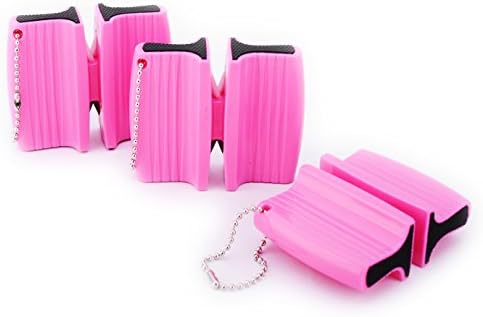 Waypower Knife Sharpeners, 2Stafe Mini Fine And Coarse Dual Mini,practical Handle, Pink