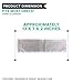 Crucial Vacuum Replacement Type CC Vacuum Bags Compatible With Oreck Parts # CCPK8, CCPK8DW, PK2008, PK80009DW, PK80009, 68710-6, 687106, Fit Oreck Models CC, XL5, XL7, XL21, XL100C, XL200S (16 Pack)